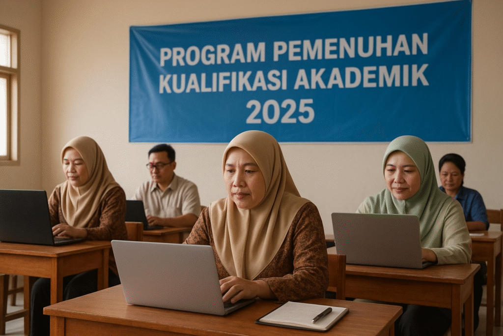12 500 Guru SD TK Lanjutkan Studi lewat Program Akademi 2025 12 500 Guru SD TK Lanjutkan Studi lewat Program Akademi 2025