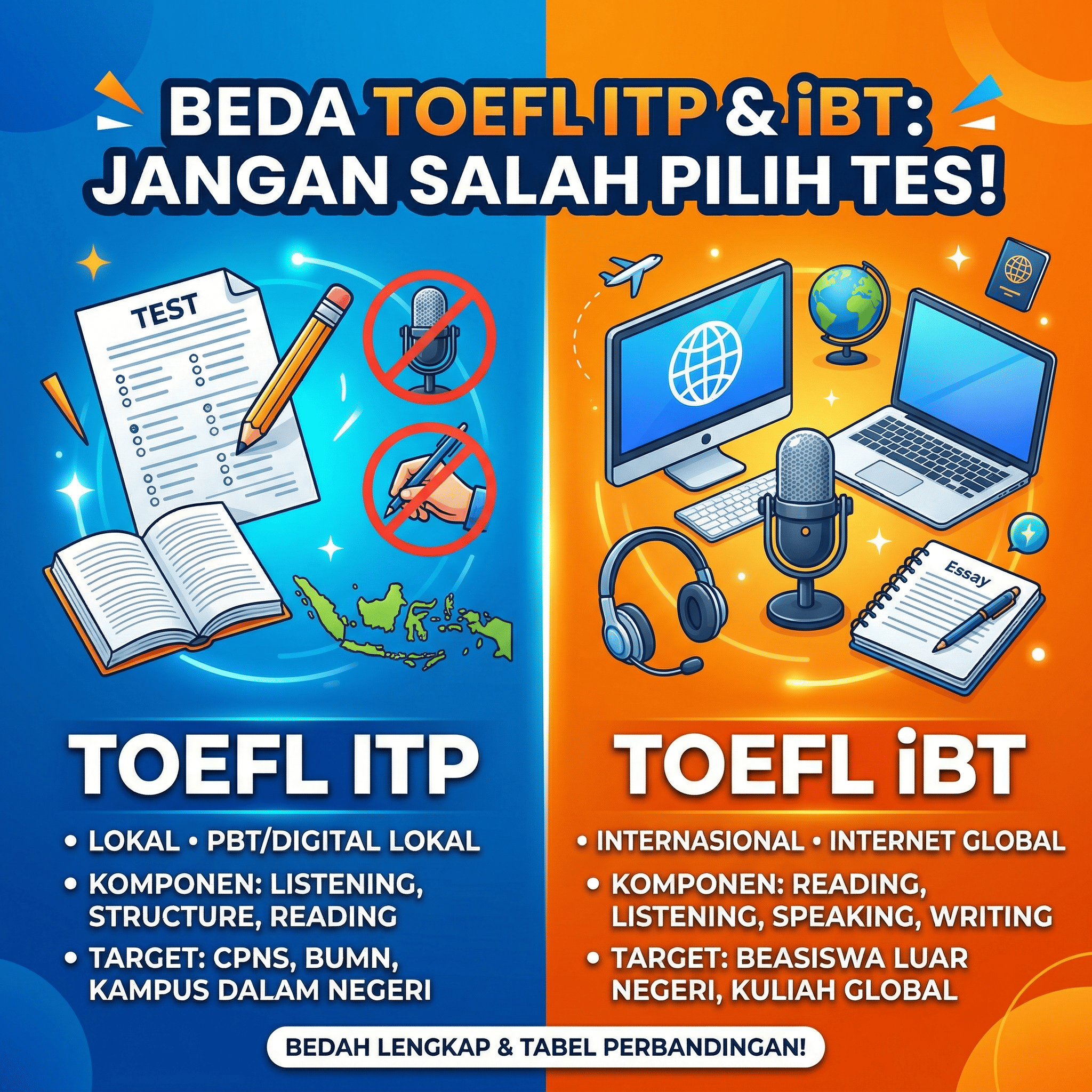 7 Rahasia Fitur Latihan Soal Bahasa Inggris TOEFL ITP IBT dan IELTS yang Wajib Coba 7 Rahasia Fitur Latihan Soal Bahasa Inggris TOEFL ITP IBT dan IELTS yang Wajib Coba