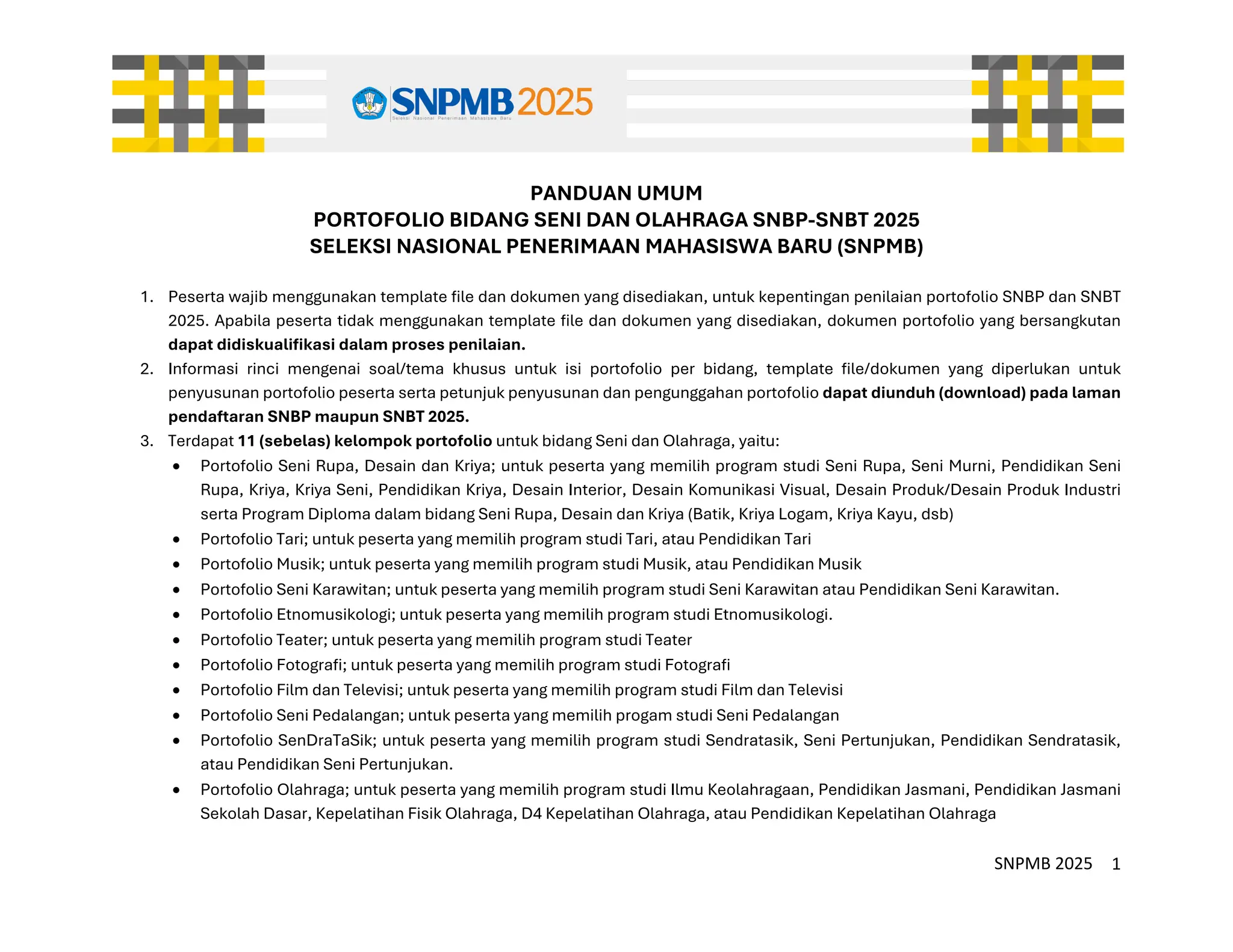 Rahasia Lolos SNBP: Manfaatkan Fitur Kelas Khusus Pendampingan Portofolio Seni dan Olahraga Rahasia Lolos SNBP: Manfaatkan Fitur Kelas Khusus Pendampingan Portofolio Seni dan Olahraga